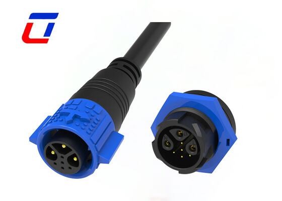 15A Waterproof Data Cable Connector 3 +5 Pin M19 IP67 Circular Connectors