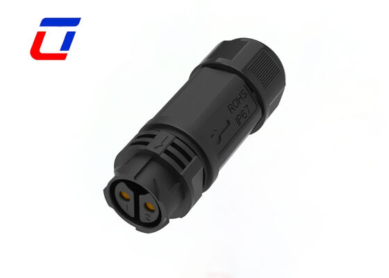 M25 2 Pin Waterproof DC Power Connector 50A Male To Female Connectors