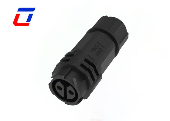 Power Connector Waterproof M19 2 Pin IP67 Excellent Sealing Performance Wire To Wire Connection