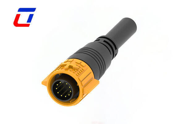 10 Pin Quick Release M19 IP67  Low Voltage 60V Circular Wire Connector Plug And Scoket