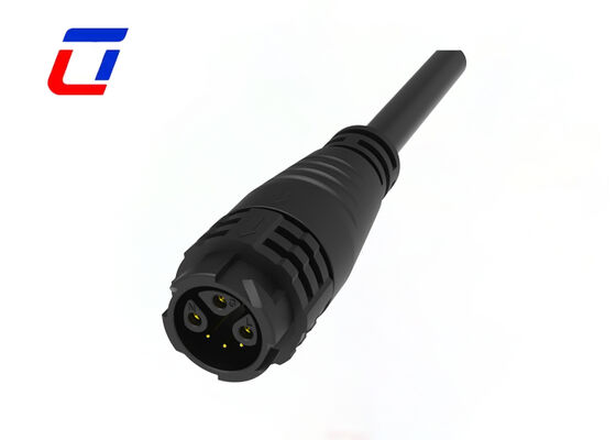 300V Molded Cable Connector M19 3+3 Multi Pin Quick Lock LED Wire To Wire Connector