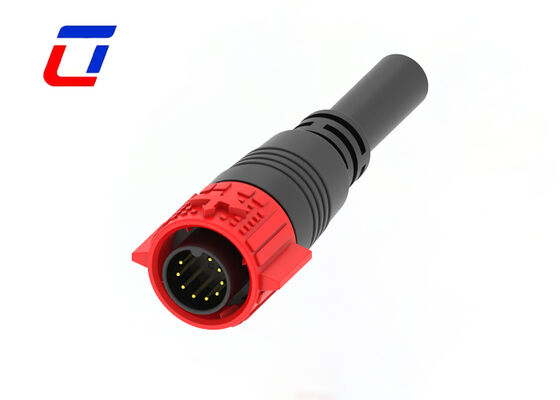 M19 Male Female Plug Socket 9Pin  Signal Outdoor Waterproof Cable To Board
