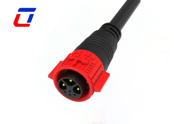 UL94-V0 M19 3+4 Pin Waterproof Connector OEM IP67 Power And Signal Connector