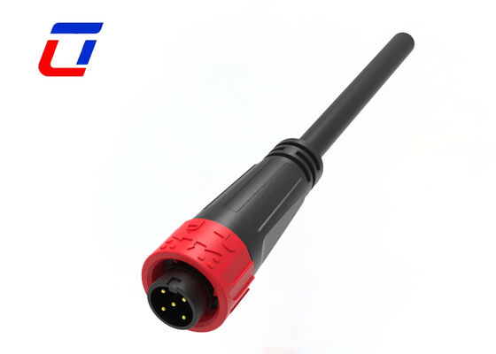 8A 5Pin Cable Connector IP67 M16 Nylon Wire To Wire Quick Disconnect Waterproof IP67