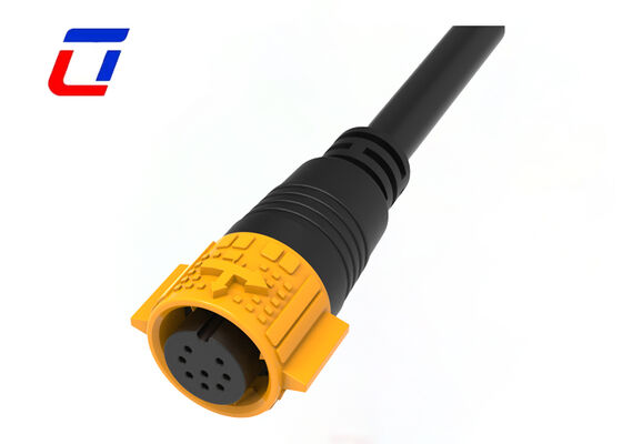 8Pin 300V Male Female Cable Connector M19 Wire To Board Signal Connector Quick Release