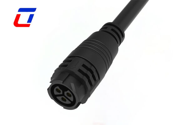 20A M19 Waterproof Outdoor Electrical Connectors Industrial 3 Pin Male To Female