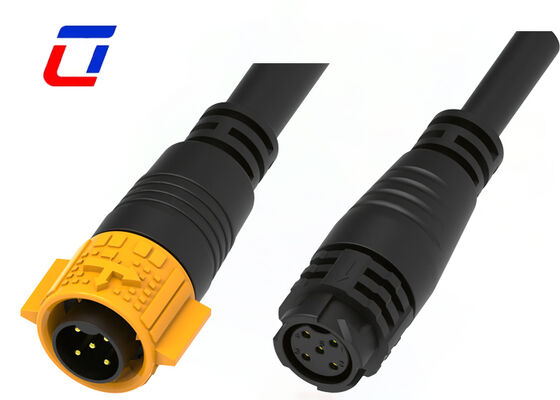 300V M19 Waterproof Cable Connector Watertight 5 Pin For Electric Power Equipment