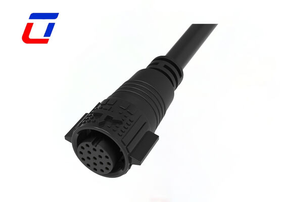 Waterproof Automotive Connectors M19 18 Pin Male Female Outdoor Connectors