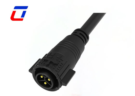 20A M19 3 Phase Power Connector Circular Waterproof Outdoor Cable Connector