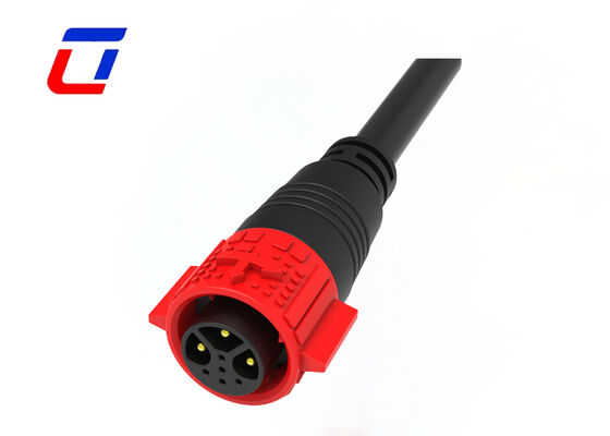 3+5 Pin M19 Male Female Cable Connectors 300V Waterproof Quick Disconnect Connectors