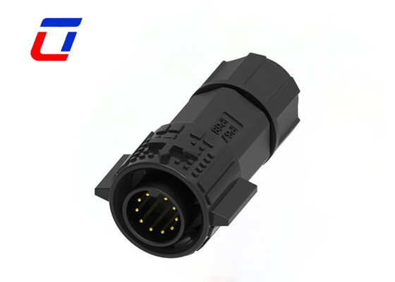 Quick Lock 10 Pin Waterproof Connector M19 Plug And Socket Connectors