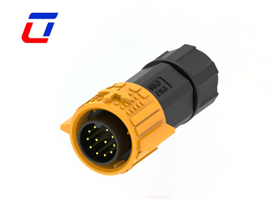 300V 12 Pin Plug And Socket M19 Quick Lock Waterproof Connector IP67
