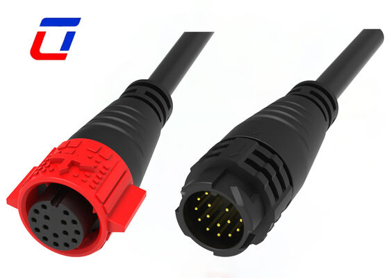 300V 16 Pin Male To Female Cable Connector M19 Data Transfer Circular Connectors