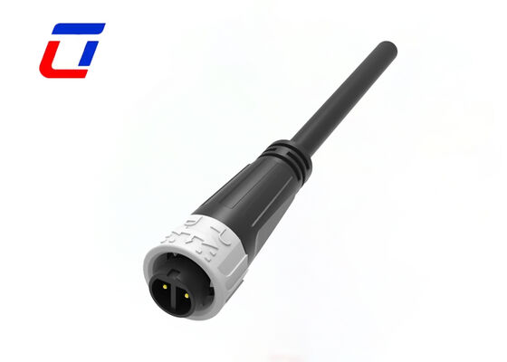 10A Quick Lock Electrical Connectors M16 2 Pin Outdoor Waterproof Power Connector