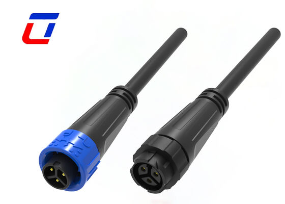 M16 3 Pin Connector Male And Female 10A 300V Push Waterproof Cable Connector