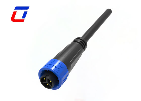 M16 3 Pin Connector Male And Female 10A 300V Push Waterproof Cable Connector