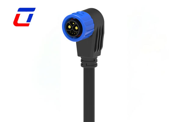 M23 Round Cable Connectors Plastic 2+1+5 Pin Waterproof Connector Wire To Board