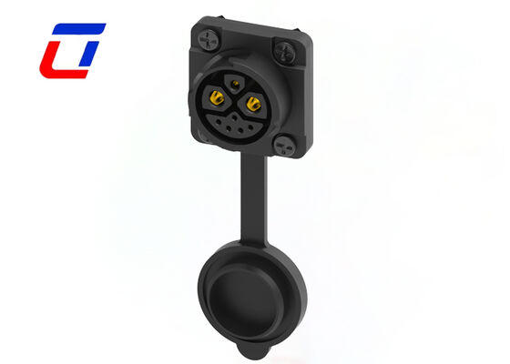 M23 Round Cable Connectors Plastic 2+1+5 Pin Waterproof Connector Wire To Board