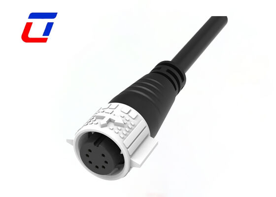 Low Current M19 Outdoor Water Tight Cable Connector 7 Pin Data Industrial Plug