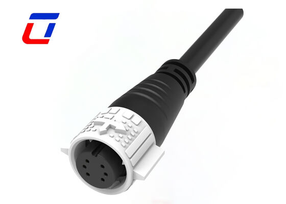 Male And Female Wire Connector M19 6 Pin Outdoor Waterproof Connectors For Data