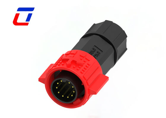 10 Pin Data Connector M19 Waterproof Quick Connect Wire To Board Connectors
