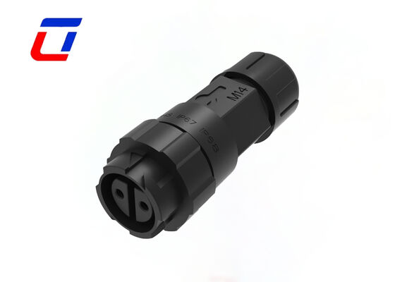 M16 High Current Waterproof Connector IP67 2 Pin Quick Connector Automotive