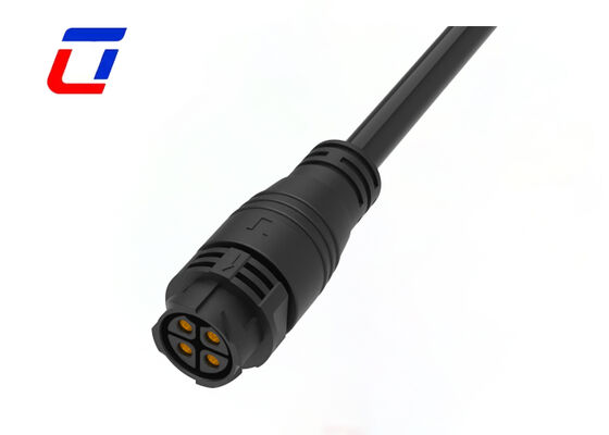 50A Waterproof Landscape Wire Connectors M25 4 Pin Wire To Wire Power Connector
