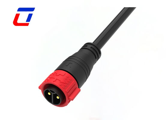 M25 IP67 Waterproof 2 Pin Connector Push Lock 50A Power Cable Connectors