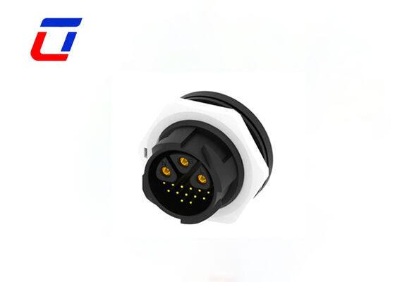 M25 3+13 Pin Waterproof Cable Connector Best Push Lock Multi Pin Connectors