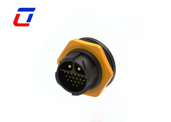 M25 2+20 Pole Cable Connector Quick Release IP67 Solar Wire To Board Connectors