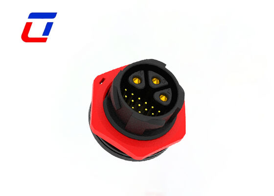 M25 3+13 Pin Waterproof Connectors For Landscape Lighting Outdoor Cable Connector Wholesalers