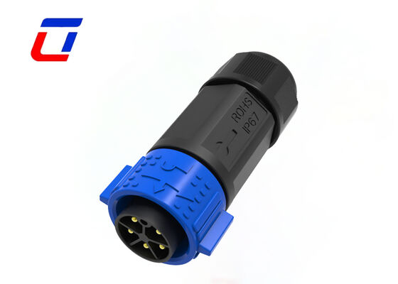 M25 Male Female Bulkhead Connector Quick Release 5 Pin Panel Mount Connector