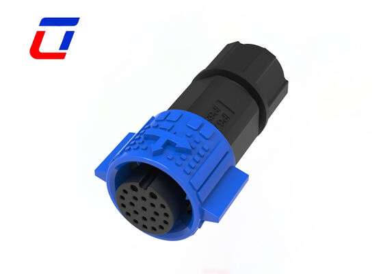 M19 20A Good Quality Multi Pin Connectors Waterproof 2+20 Pin For Automotive 