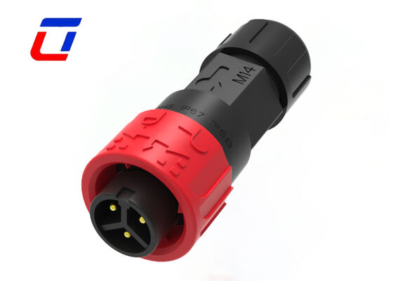 M16 10A Waterproof Connector IP67 Plastic Male Female 3 Pin Power Connector