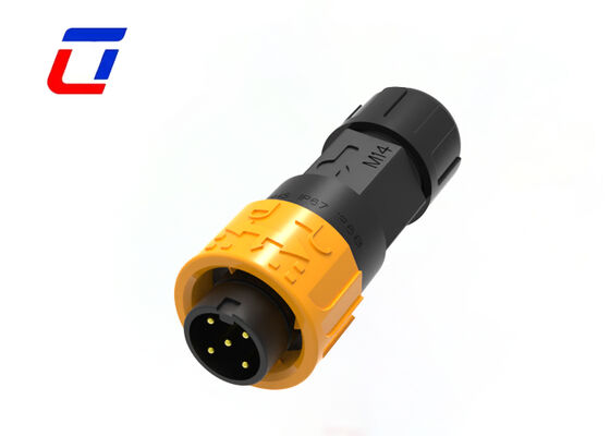 300V M16 Waterproof Connector Wire To Board 5 Pin Industrial Power Connector