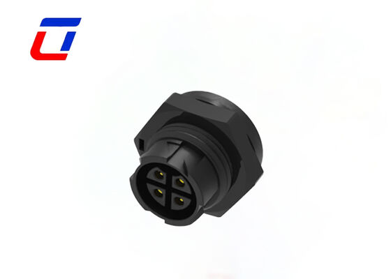 M16 4 Pin Connector Round Waterproof Outdoor Male To Female Connector 10A For Power
