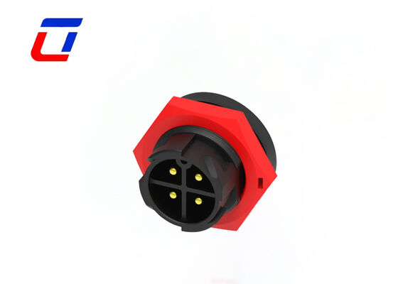 15A 4 Pin Male Female Connector M19 Wire To Board IP67 Waterproof Power Quick Connectors