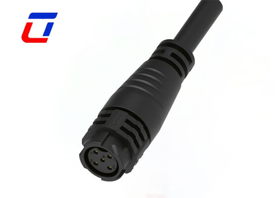 M19 5 Pin Waterproof Cable Connector IP67 ODM High Current 20A Power Connectors 