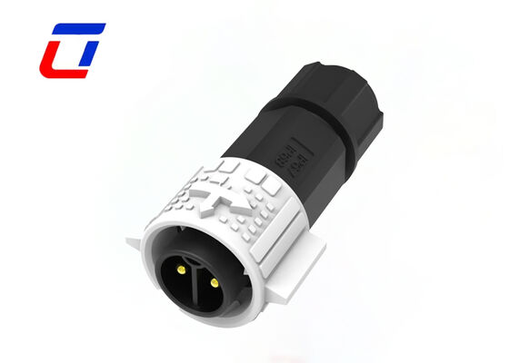 PA66 M19 20A 2 Pin IP67 Connector ODM Waterproof Inkjet Systems Connectors
