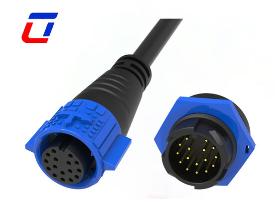 300V Low Voltage M19 16 Pin Male Female Connector Quick Lock XLR Waterproof Connectors