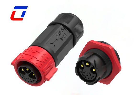M25 Waterproof Outdoor Connectors 3+9 Pin Male Female Connector Power And Signal