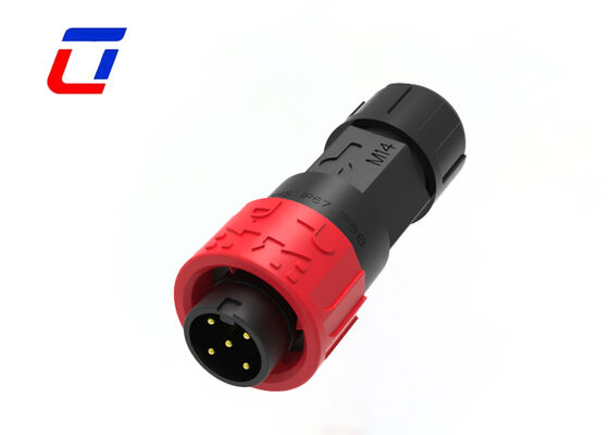 M16 DC Waterproof Connector ODM Wire To Wire 5 Pin Power Quick Lock Connector