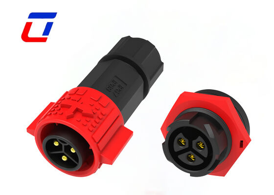 IP67 3 Pin Male Female Connectors M19 20A Industrial Circular Connector