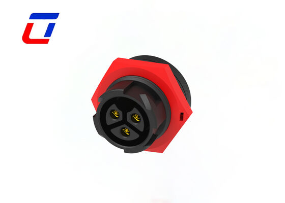 IP67 3 Pin Male Female Connectors M19 20A Industrial Circular Connector