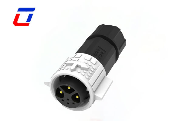 3+4 Pin Power And Signal Connectors M19 Gold Plated 300V Low Voltage  Connectors Waterproof