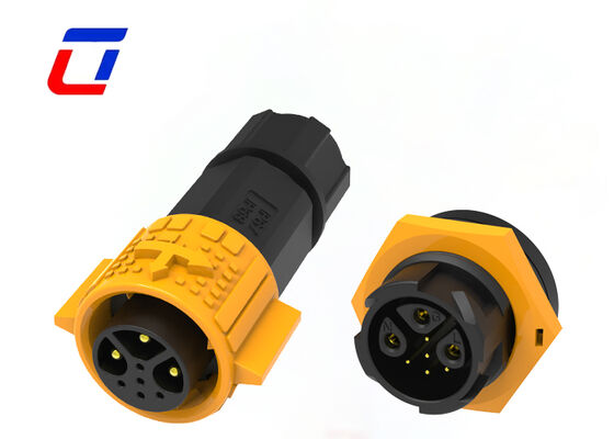 M19 IP67 Waterproof 3+5 Pin Plug Socket Connector 20A Male Female Power Data Connector 8 Pin