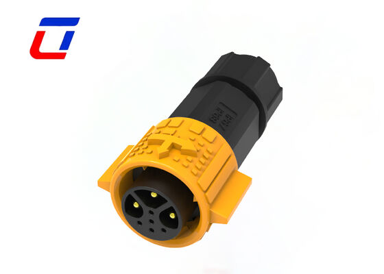 M19 IP67 Waterproof 3+5 Pin Plug Socket Connector 20A Male Female Power Data Connector 8 Pin