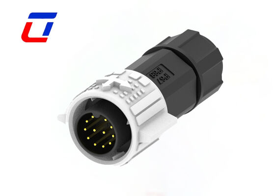 Low Current M19 Wire To Board Circular Connector 12 Pin Waterproof Automotive Connectors