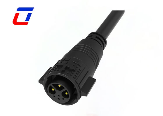 M19 3+4 Pin Waterproof Wire Connectors 15A+5A 300V IP67 Multi Pin Male Female Connector