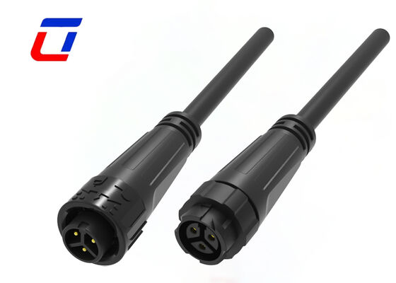 IP67 3 Pin Connector Male And Female M16 10A 300V Waterproof Power Connector